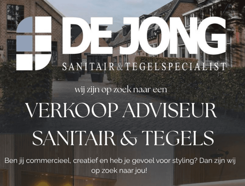 De Jong Sanitair & Tegelspecialist B.V.